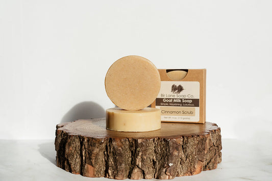 Cinnamon Scrub Goat Milk Soap